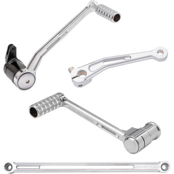 Arlen Ness - Arlen Ness SpeedLiner Foot Control Kit - Chrome - 420-105