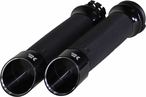 Khrome Werks - Khrome Werks Edge Grips - Custom Contour - Black - 500240