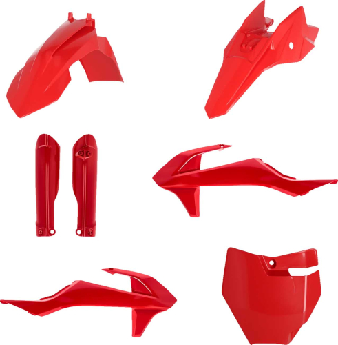 Acerbis - Acerbis Full Plastic Kit - Red - 2980580004