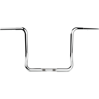 LA Choppers - LA Choppers 1-1/4 in. Twin Round Handlebars - Chrome - LA-7325-14C