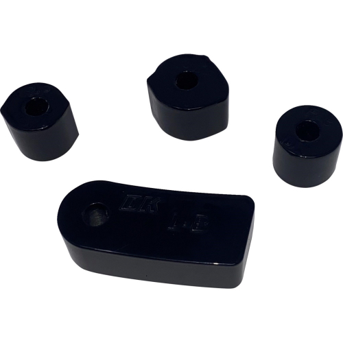 DK Custom Products - DK Custom Products Floorboard Extensions - Black - DKSFTM8-FLB-EXT