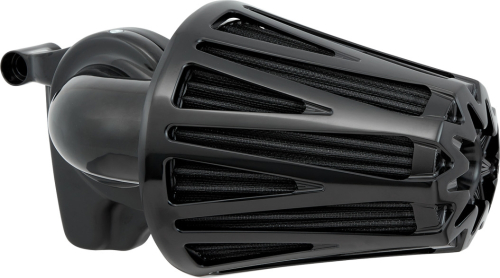 Arlen Ness - Arlen Ness Monster Sucker Air Cleaner Kit with Cover - CrossFire/Black - 600-084