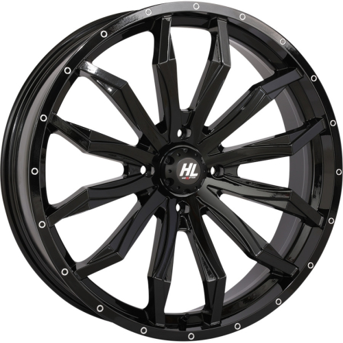 High Lifter Products - High Lifter Products HL21 Front/Rear Wheel - 22x7 - 4+3 Offset - 4/137 - Gloss Black - 22HL21-1237
