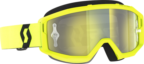 Scott USA - Scott USA Primal Goggles - 278597-1017289 - Yellow/Black / Yellow Chrome Works Lens - OSFM