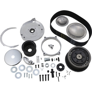 Belt Drives Ltd - Belt Drives Ltd 3in. Shorty Belt Drive Kit without Starter - SHS-630