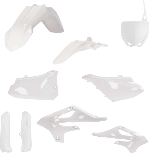 Acerbis - Acerbis Full Plastic Kit - White - 2936200002