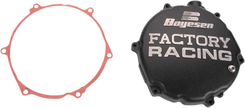 Boyesen - Boyesen Factory Clutch Cover - Black - CC-12CB