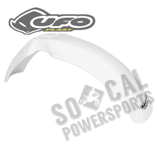 UFO Plastics - UFO Plastics Front Fender - White - YA02800046