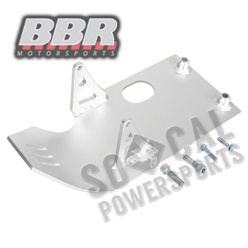 BBR Motorsports - BBR Motorsports Skid Plate - Silver - 320-HXR-5031