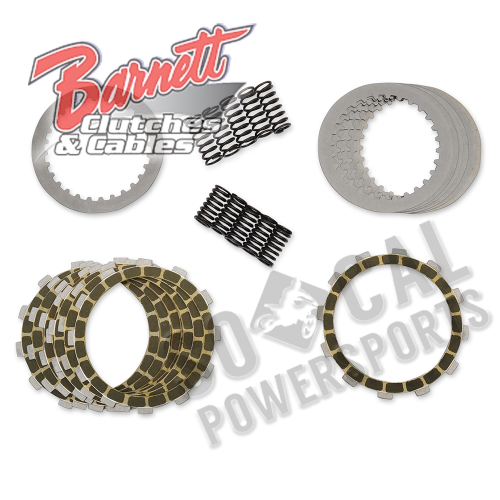 Barnett - Barnett Complete Dirt Digger Clutch Kit - Kevlar - 303-70-10027