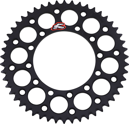 Renthal - Renthal Ultralight Rear Sprocket - Black - 50T - 191U-420-50GEBK