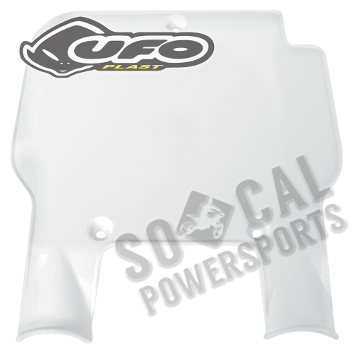 UFO Plastics - UFO Plastics Front Number Plate - White - KA02720047