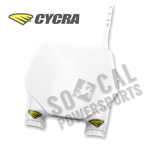 Cycra - Cycra Stadium Number Plate - White - 1200-42