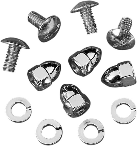 Drag Specialties - Drag Specialties License Plate Acorn Set - MBP00114