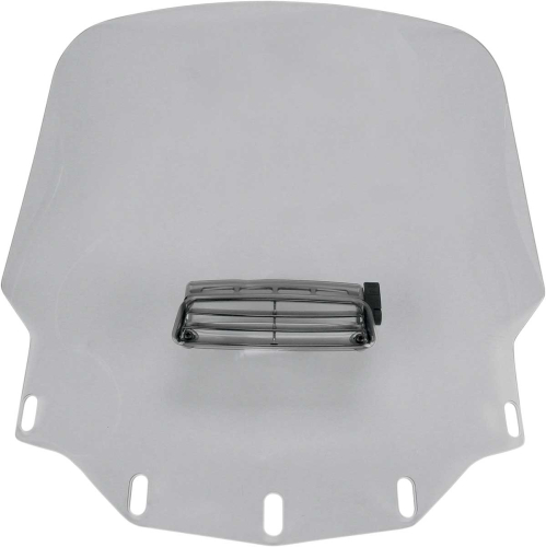 Memphis Shades - Memphis Shades Gold Wing Vented Windshield - Standard - Clear - MEP4750