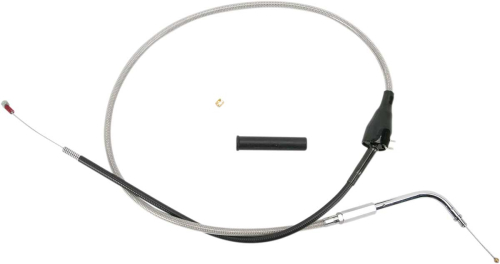 Drag Specialties - Drag Specialties Braided Idle Cable - 41 1/2in. - 5343500B