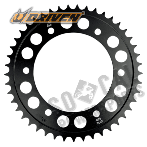 Driven Racing - Driven Racing Steel Rear Sprocket - 43T - 5032-520-43T