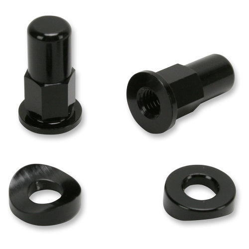 No Toil - No Toil Rim Lock Tower Nut/Spacer Kit - Black - NTRK-005