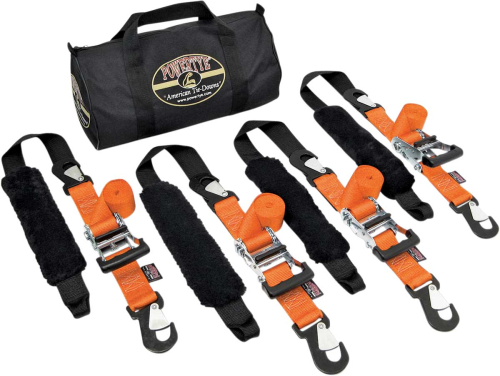 Powertye - Powertye 2in. Big Daddy Trailer Kit - Orange - TRAILERKIT-109