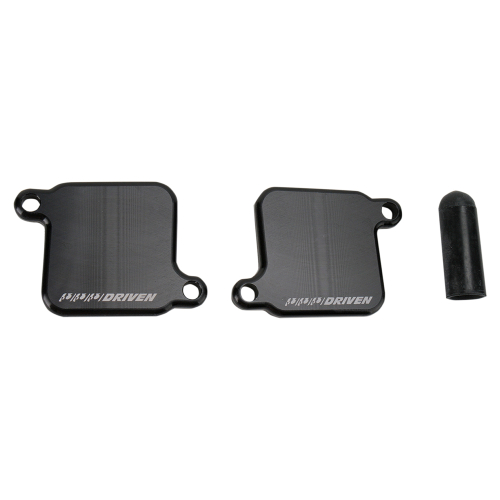 Driven Racing - Driven Racing Engine Block Off Plates - Black - DSBLOCK-3