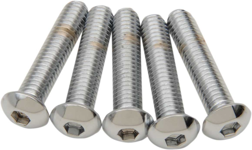 Drag Specialties - Drag Specialties Button-Head Bolts - 5/16in.-18 x 2in. - MPB828