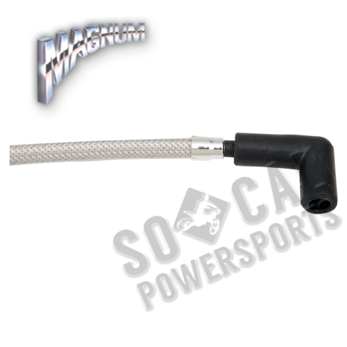 Magnum - Magnum Braided Spark Plug Wires - Polished Stainless - 3040S