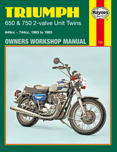 Haynes - Haynes Repair Manual - 122