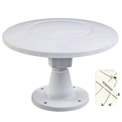 Majestic Global USA - Majestic UFO X Ultra High Gain 30dB Digital TV Antenna - 12V