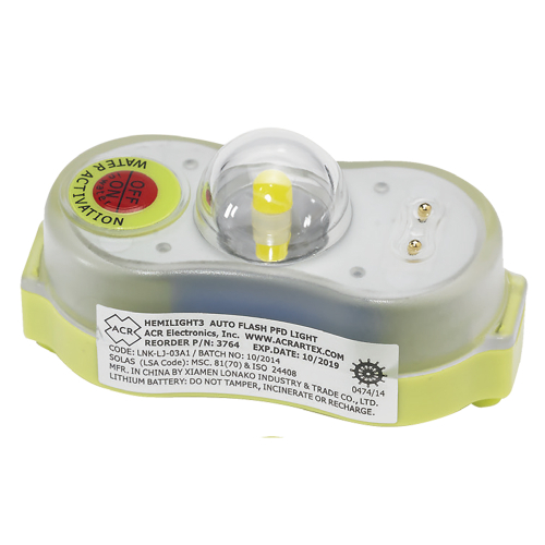 ACR Electronics - ACR HemiLight&#153; 3 - Automatic Survivor Locator Light