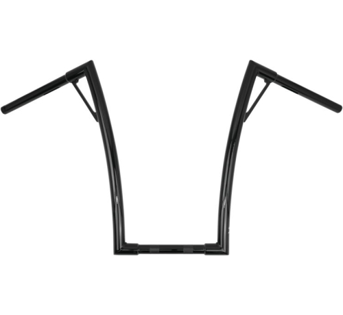 Burly Brand - Burly Brand 3-1/2in. Louie Handlebar - 19in. - Gloss Black - B12-7011B