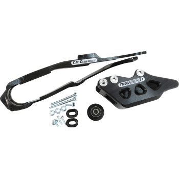 T.M. Designworks - T.M. Designworks Dirt Cross Multi-Purpose Chain Slide-N-Guide Kit FE2 Guide - Black - DCK-OR16-BK