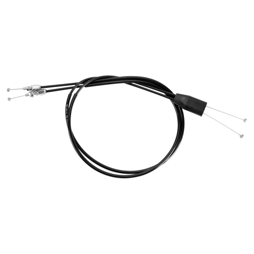 Motion Pro - Motion Pro Black Vinyl Push/Pull Throttle Cable Set - 02-0414