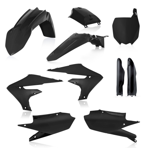 Acerbis - Acerbis Full Plastic Kit - Black - 2979590001