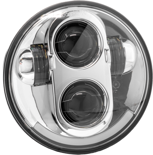 Letric Lighting Co. - Letric Lighting Co. 5.75in. LED Headlight - Premium LED - Chrome - LLC-LH-5C