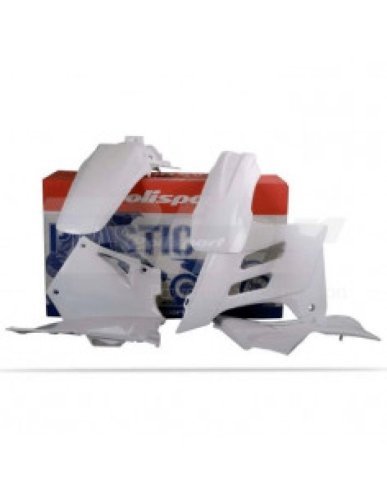 Polisport - Polisport Enduro Plastic Kit - White - 90238