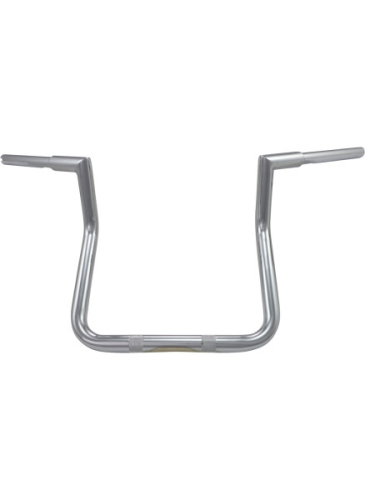 LA Choppers - LA Choppers 1-1/4in. Twin Peak Handlebar - 12in. - Chrome - LA-7368-12