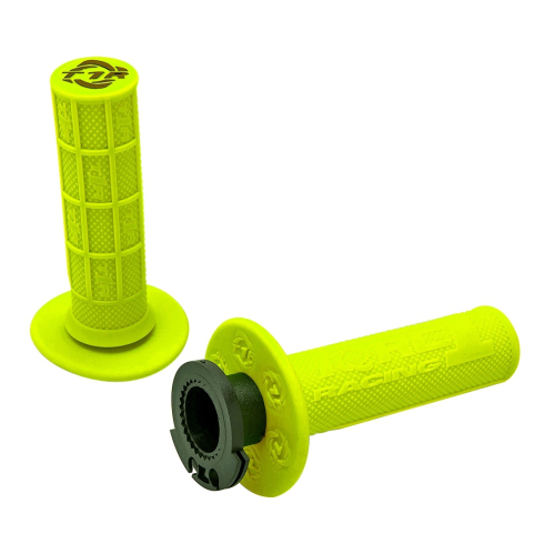 TORC1 Racing - TORC1 Racing Defy Lock-On Grips 4 Stroke - Yellow - 3750-0602