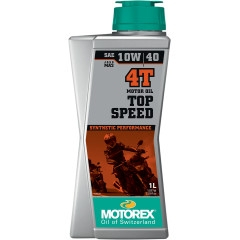 Motorex - Motorex Top Speed 4T Oil - 10W40 - 1L. - 198402