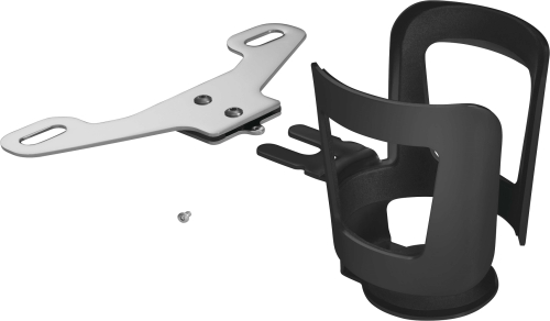 Show Chrome - Show Chrome Armrest Beverage Holder - Black - 52-836BK