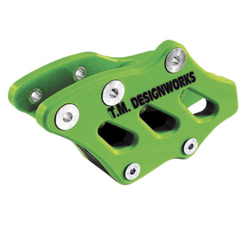 T.M. Designworks - T.M. Designworks Factory Edition 2 Rear Chain Guide - Green - RCG-KX5-GR