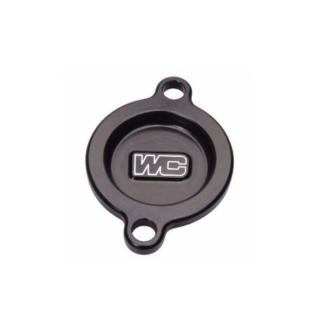 Works Connection - Works Connection Oil Filter Cover - Black - 27-026