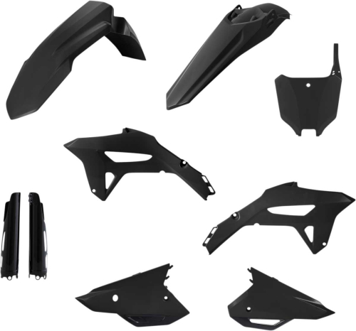 Acerbis - Acerbis Full Plastic Kit - Black - 2858920001