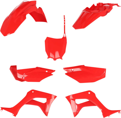 Acerbis - Acerbis Full Plastic Kit - Red - 2861930227