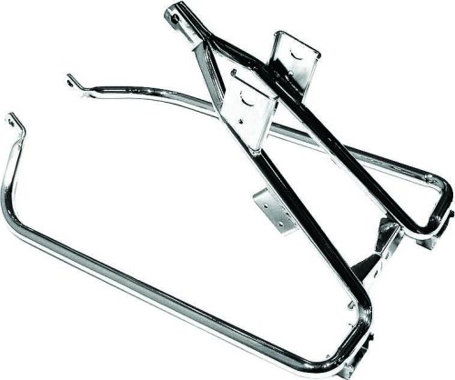 HardDrive - HardDrive Saddlebag Support Kit - Chrome - 302267