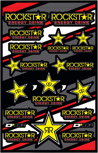DCOR - DCOR Decal Sheet - FLY/Rockstar - 40-90-601