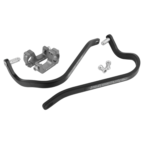 ZETA - ZETA Armor Handguard Bend for 1 1/8in. Bars - Black - ZE72-0151