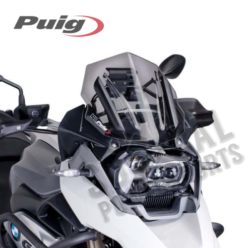 PUIG - PUIG Racing Windscreen - Dark Smoke - 6487F