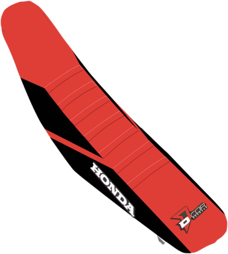 DCOR - DCOR Factory Reinforced Seat Cover - Black Sides/Red Top with Red Ribs - 30-10-475
