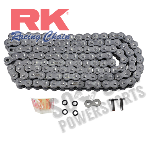 RK - RK 525 Max-X Chain - 120 Links - Chrome - 525MAXX-120-CC