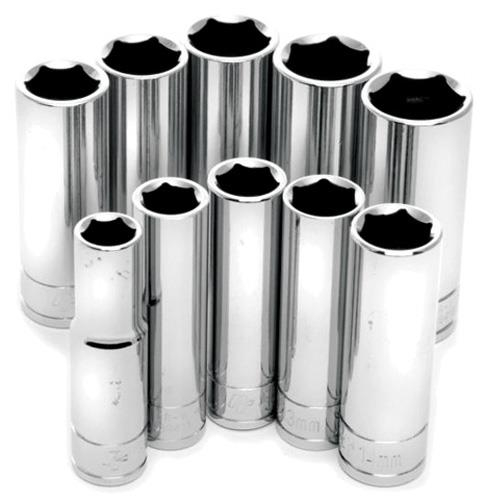 Performance Tools - Performance Tools 10 Piece 3/8in. Drive Metric Deep Socket Set - W38402